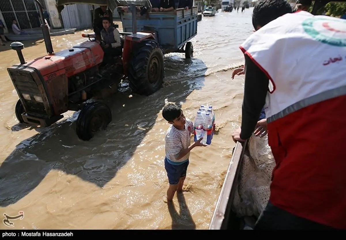 ۵ هزار گلستانی سیل‌زده توسط هلال احمر نجات یافتند
