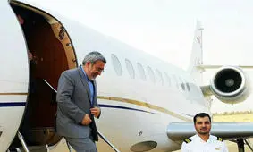 بازدید هوایی وزاری کشور و اقتصاد از مناطق سیل‌زده استان گلستان