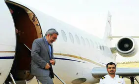 بازدید هوایی وزاری کشور و اقتصاد از مناطق سیل‌زده استان گلستان