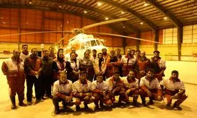 تصاویر هدیه تهرانی در استان سیل‌زده گلستان