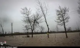 ۴ محور گلستان بر اثر سیل و ریزش کوه مسدود است