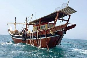 غرق شدن ۵ فروند قایق صیادی در هندیجان