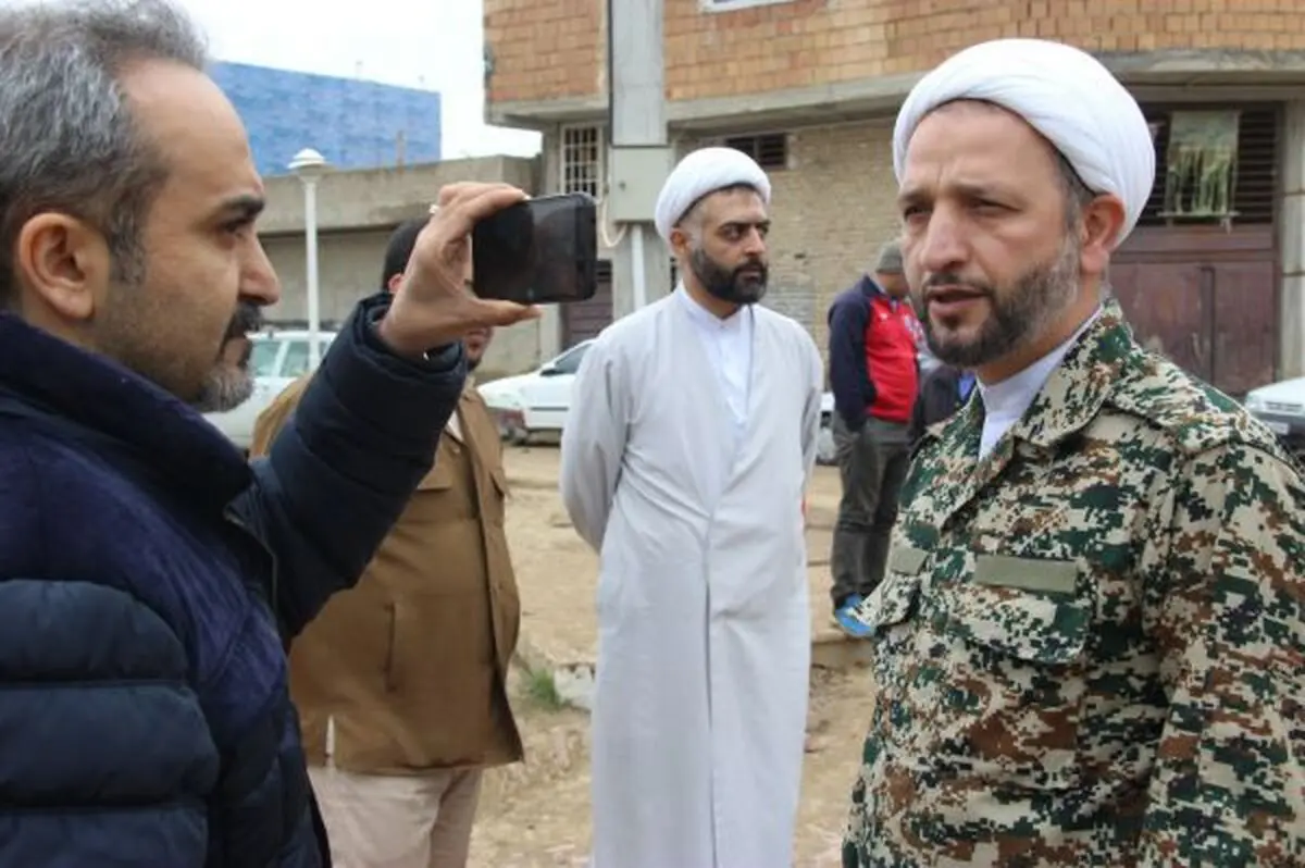 حضور خبرنگاران خبرفوری در مناطق سیل‌زده گرگان