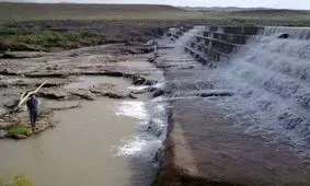 سد «کبار» قم سر ریز شد