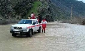 ۲۰ گردشگر از سیلاب روستای حصار بند گلستان نجات یافتند