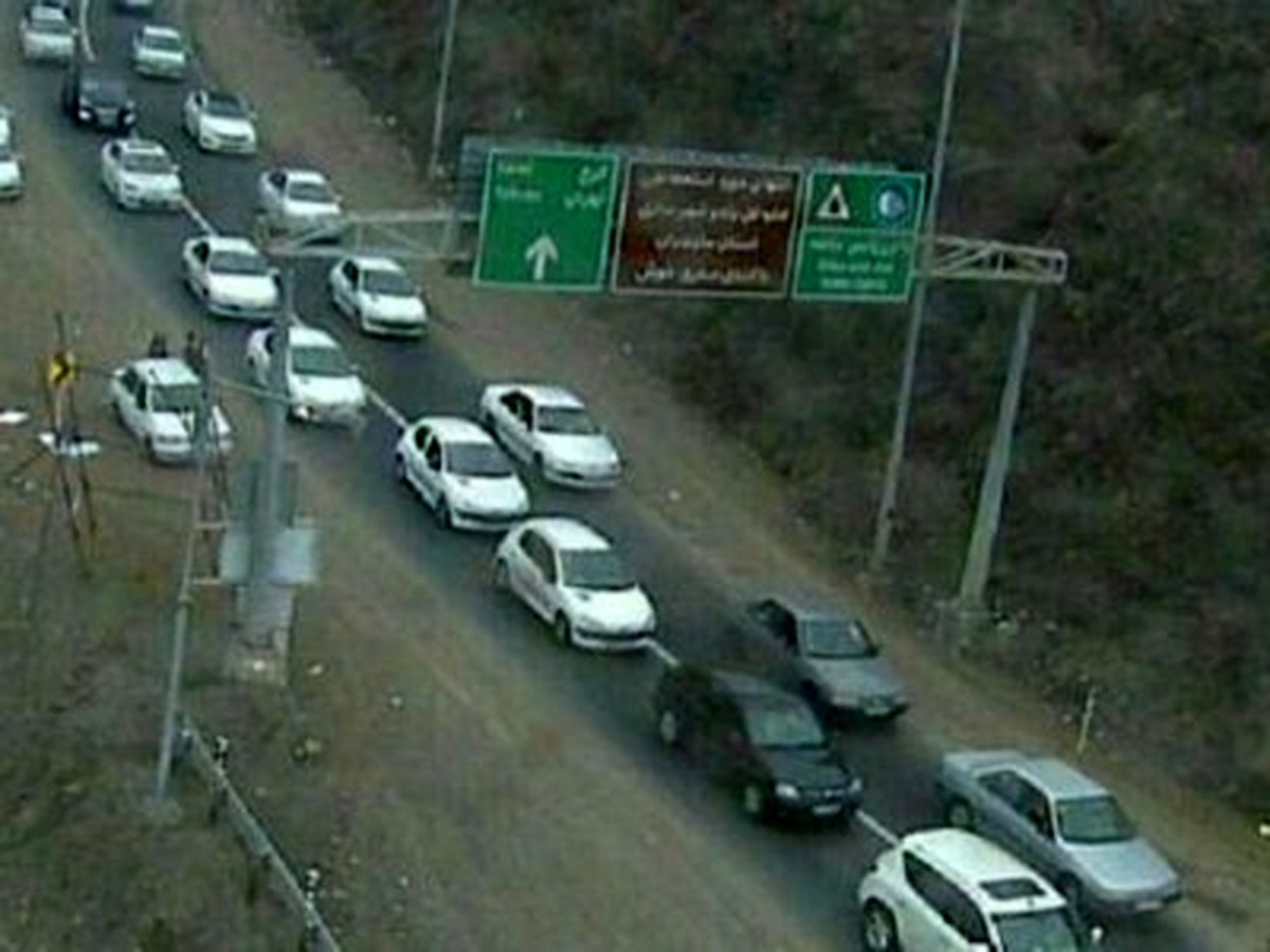 مسدود شدن بخشی از جاده تهران - مشهد