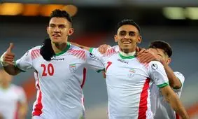 جشن صعود ایران به مرحله بعدی المپیک