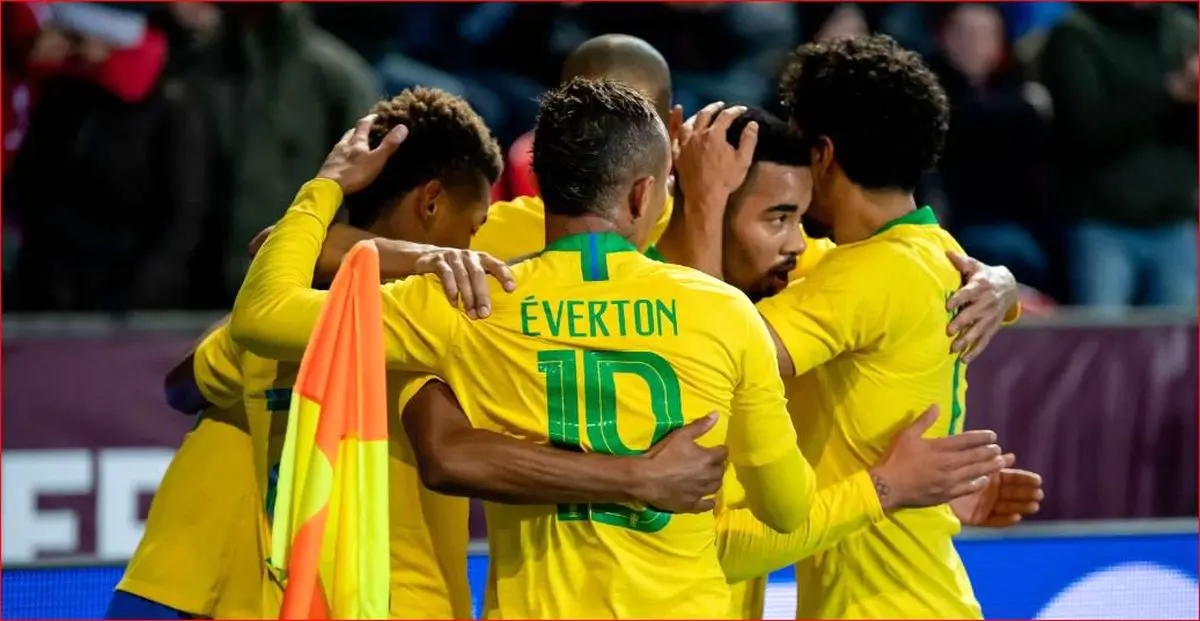 ژسوس: دفاع شش نفره چک کار برزیل را سخت کرد