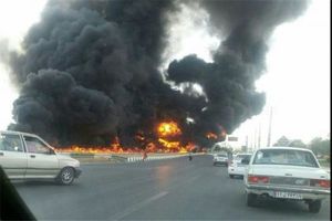 هیچ آتش سوزی گزارش نشده است/ فیلم تصادف آبادان ماهشهر برای ۵ سال گذشته است