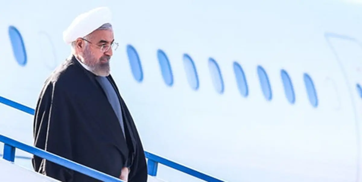 روحانی وارد استان گلستان شد