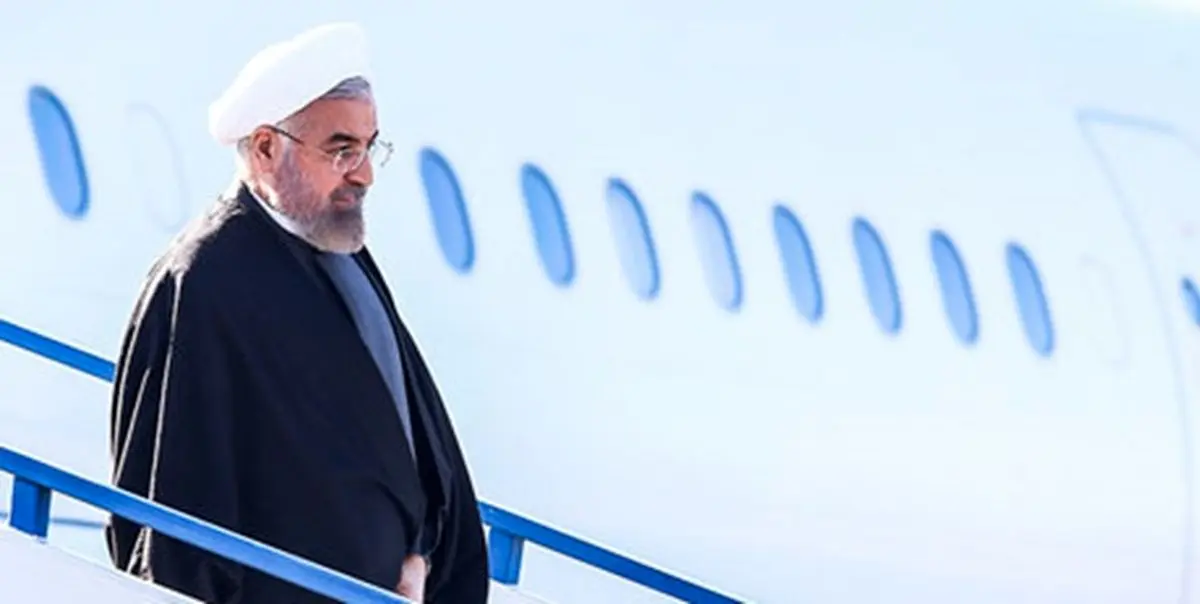 روحانی وارد استان گلستان شد