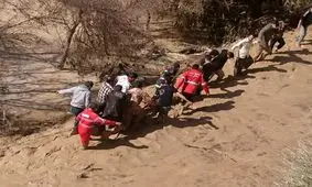 رودخانه تنگ سریز قربانی گرفت/ جسد فرد سانحه دیده کشف شد