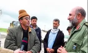 یک شهروند سیل زده در گلستان: با پیام رهبر انقلاب سپاه و ارتش به خط شدند
