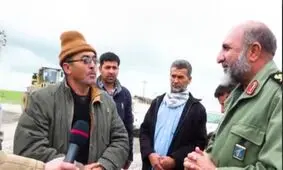 یک شهروند سیل زده در گلستان: با پیام رهبر انقلاب سپاه و ارتش به خط شدند