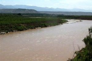 افزایش حجم آب ورودی رودخانه قزل اوزن در شهرستان ماهنشان