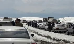 محور اراک ـ بروجرد مسدود شد