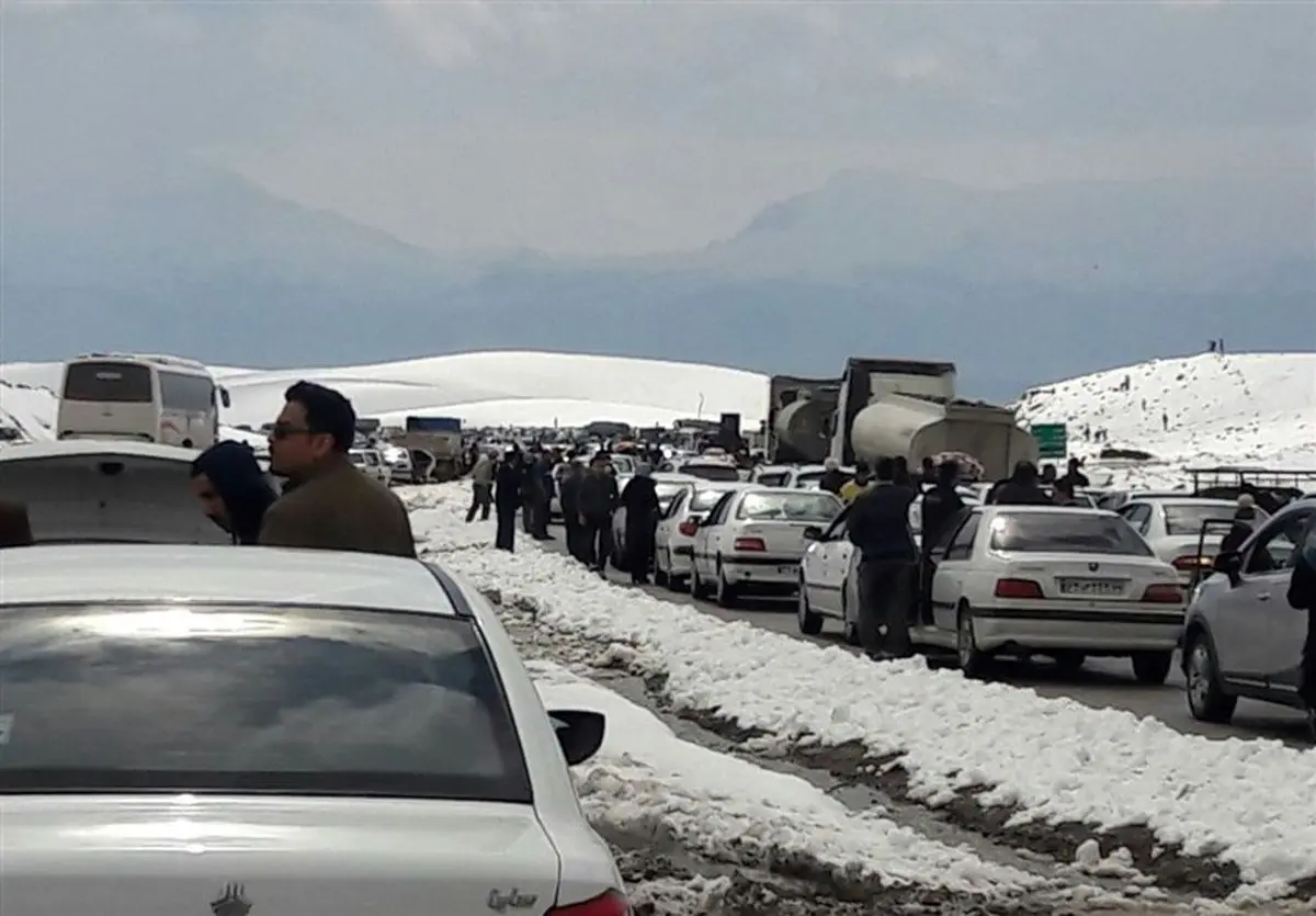 محور اراک ـ بروجرد مسدود شد