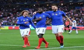 خلاصه بازی فرانسه - ایسلند(ویدئو)