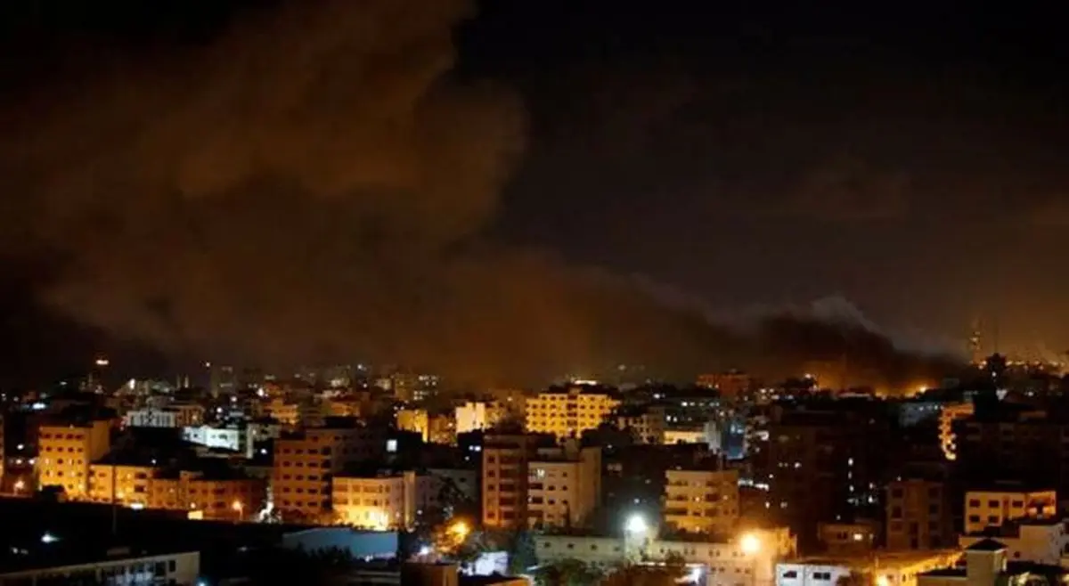 حمله جنگنده‌های اسرائیلی علیه پایگاه‌های حماس در نوار غزه