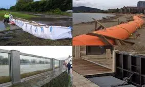 روش‌های ساده اما کارآمد مقابله با سیل+عکس