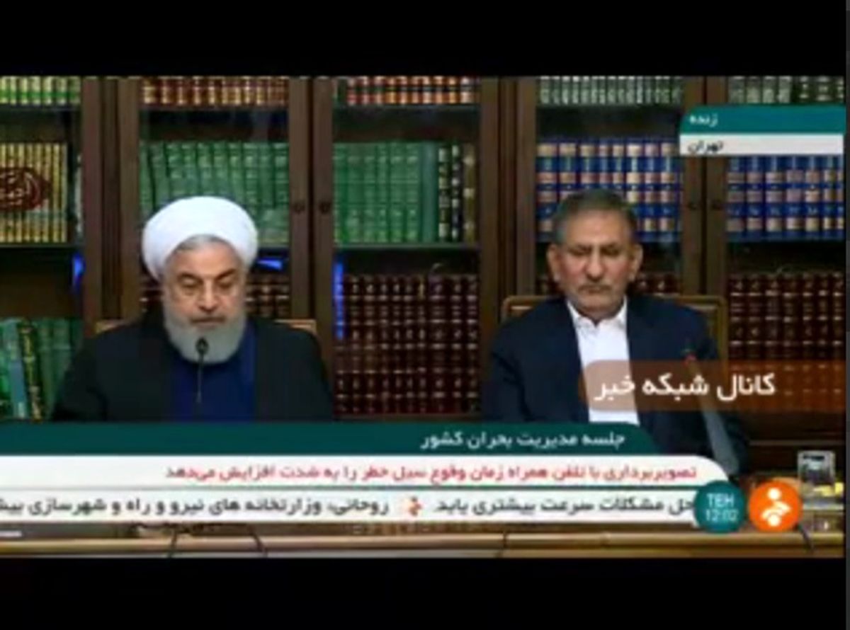 روحانی: از ارتش و سپاه می خواهم در مهندسی و تخلیه آب در گلستان سریعتر عمل کنند