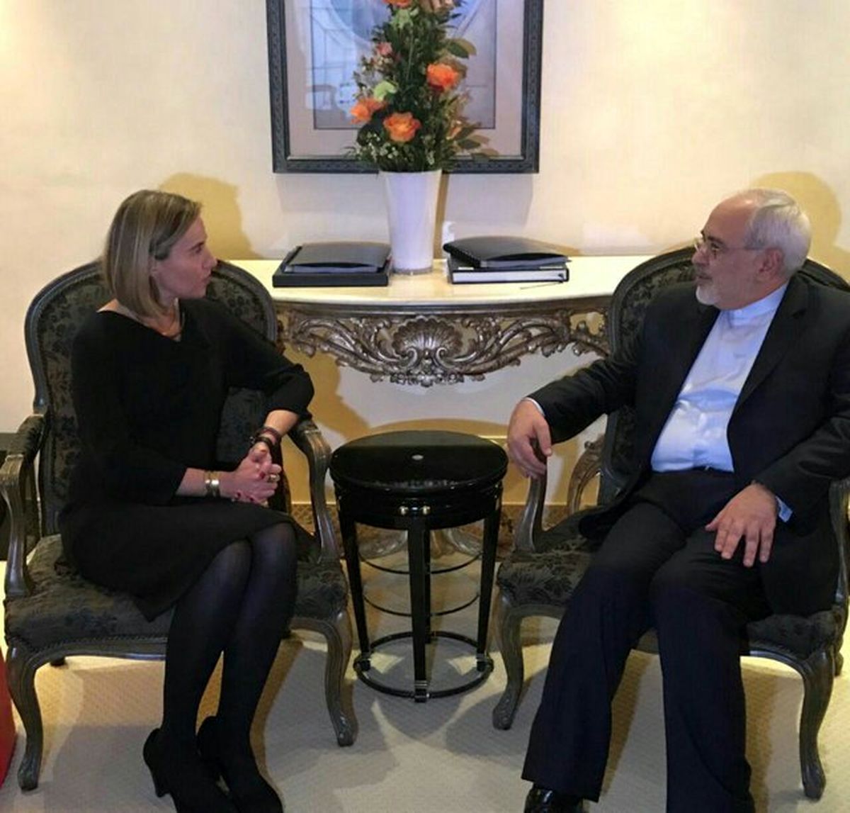 گفتوگوی ظریف و موگرینی در مونیخ