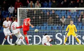 شگفتی آرسنالی‌ها از شلیک ژاکا با پای راست