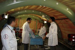 خدمات پزشکی با محوریت بسیج در مناطق سیل‌زده گلستان ارائه می‌شود