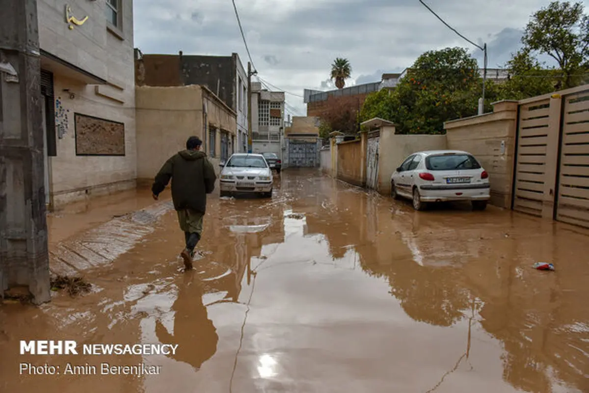آب در روستای «حاجی آباد دشت» کردکوی فروکش کرد