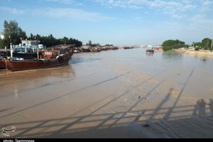 خروش کم سابقه رودخانه زهره هندیجان در فصل بهار+ تصویر