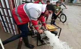 تخلیه آب 15 منزل مسکونی در روستای فایندر