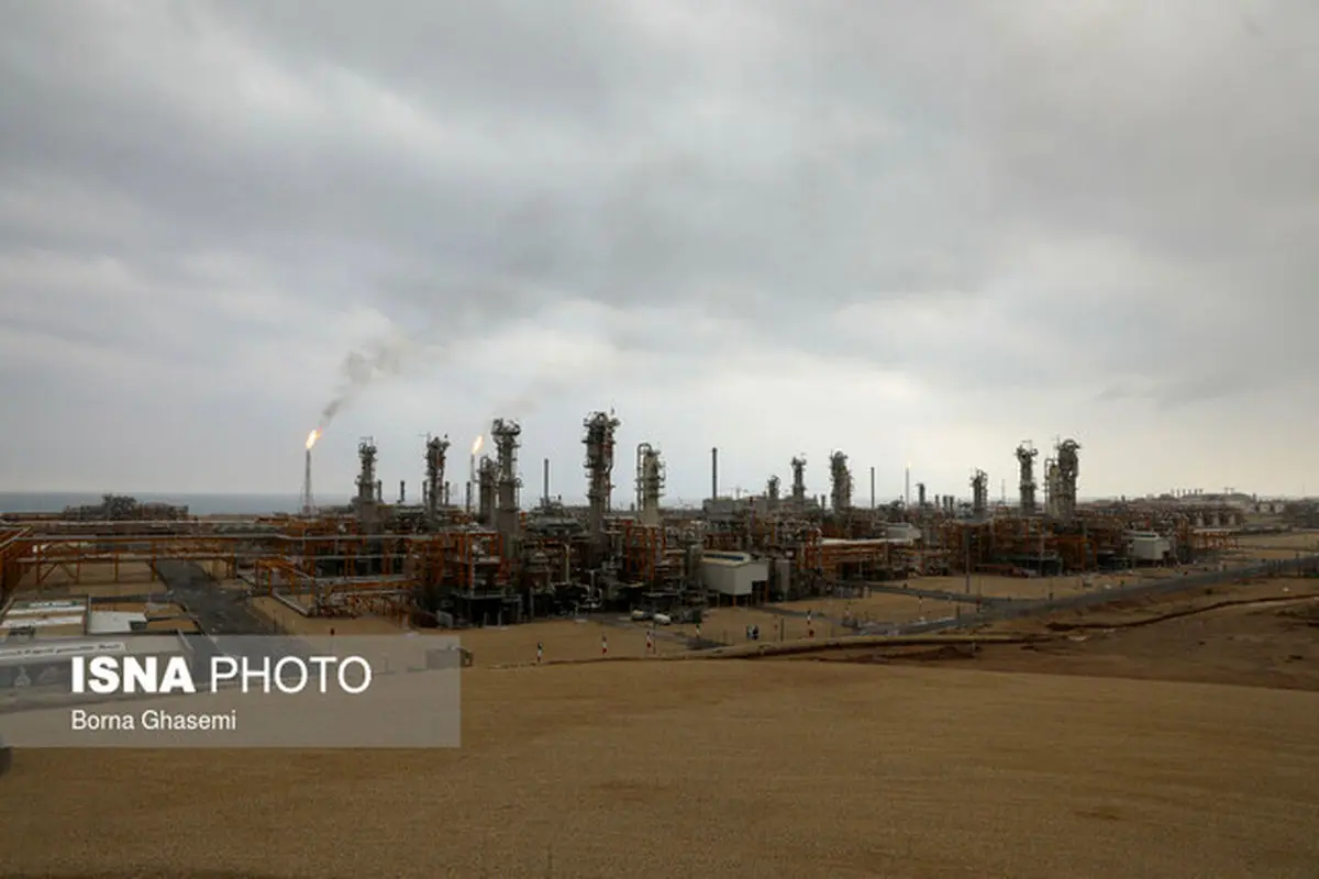 افزایش ۱۲ درصدی تولید گاز طبیعی در پارس جنوبی