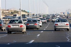 ترافیک محور تهران- مشهد در محدوده سمنان پرحجم و نیمه سنگین است