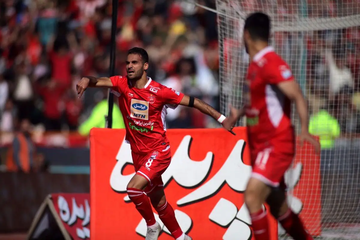 گزارش تصویری اختصاصی نیمه اول دیدار پرسپولیس تهران - استقلال تهران