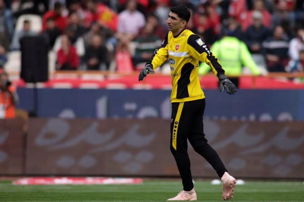 ویدئو سلفی علی بیرانوند در ورزشگاه آزادی