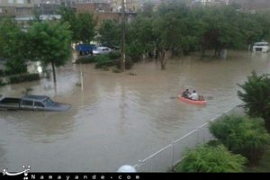 قایق‌های نجات در کرمانشاه مستقر شدند/آماده باش کامل+عکس