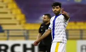 ویدئو حرکت عجیب طارمی در بازی امشب الغرافه