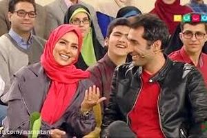 خاطره خنده دار هادی کاظمی از ماجرای ازدواجش با سمانه پاکدل