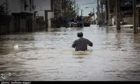 چند منطقه جدید در گلستان در خطر به زیر آب رفتن قرار گرفتند+ویدئو
