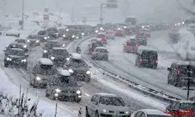 برف و کولاک در محورهای خراسان رضوی