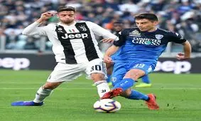 یوونتوس 1-0 امپولی؛ غیبت رونالدو حس نشد