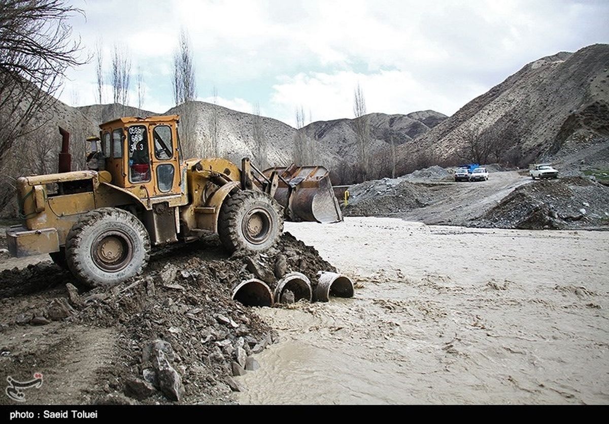 راههای مواصلاتی روستایی مناطق سیلزده خراسان شمالی بازگشایی شد