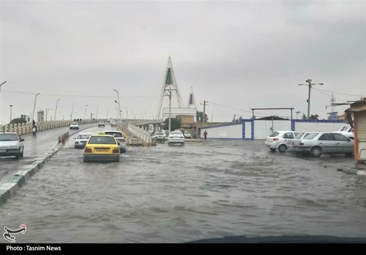 ورود سامانه کم‌فشار به گلستان/وقوع آب‎گرفتگی ناگهانی و بالاآمدن سطح آب رودخانه‌ها