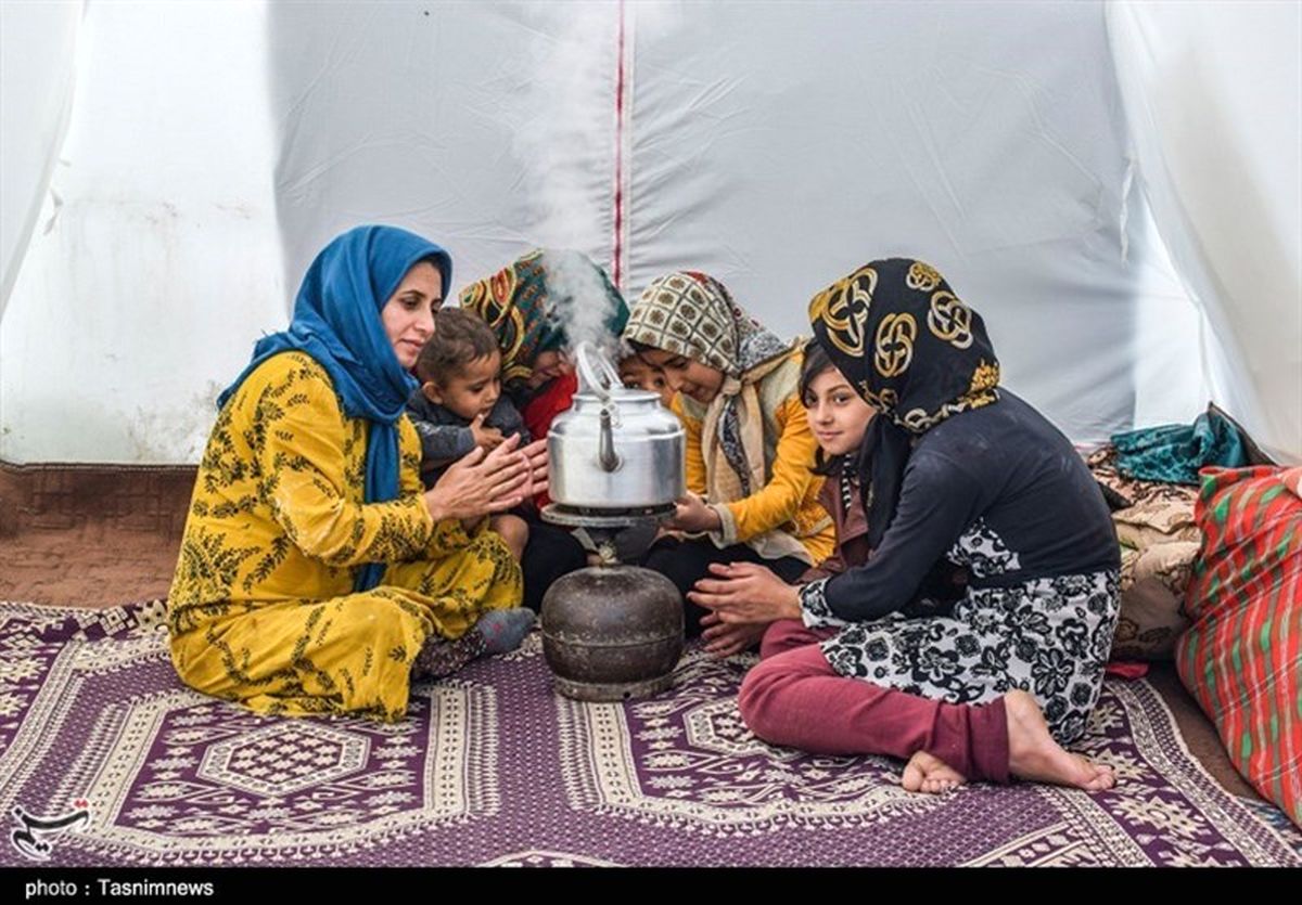 زندگی مردم روستاهای سیلزده راز و جرگلان به روایت تصویر