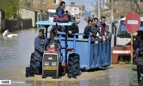 ایجاد پل توسط سپاه برای دسترسی گمیشان به بندرترکمن