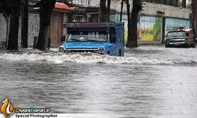 به زیرآب رفتن میدان اتحاد شهرستان قروه