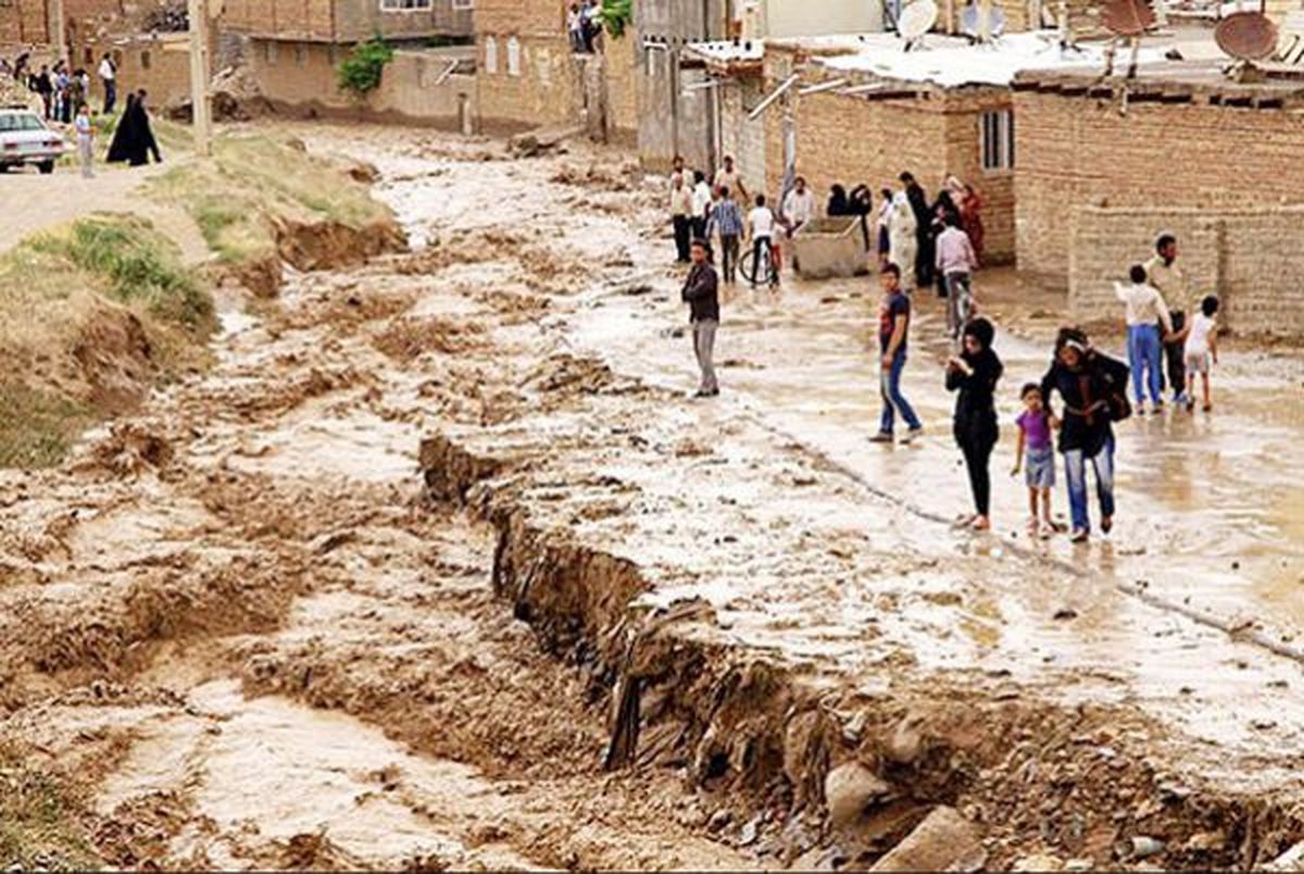 اعلام تخلیه بخش غربی شهر پل دختر بر اثر شدت بارشها