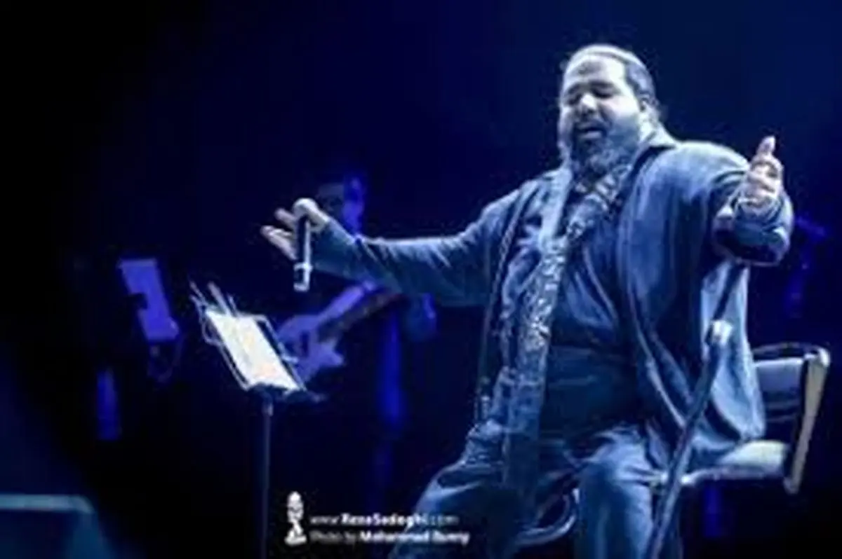 غوغایی در کنسرت رضا صادقی توسط ساروی ها