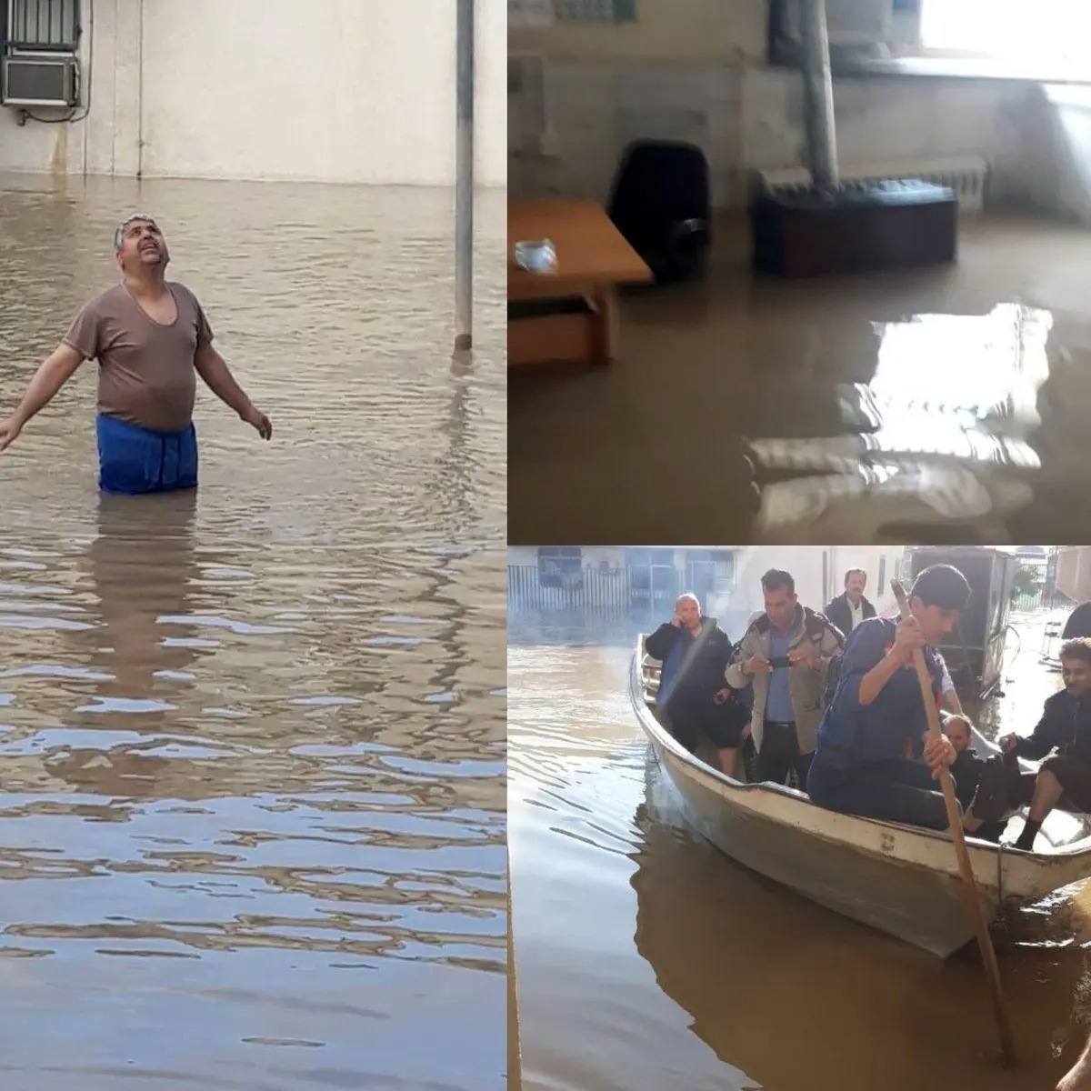 رئیس اداره مخابرات آق قلا گل کاشت!