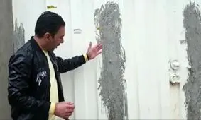 روستاییان بابازید با سیمان کردن در منازلشان روستا را ترک کرده‌اند+ویدئو